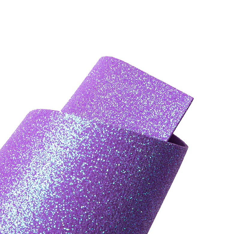 2mm thick shiny glitter bling lavender Eva foam craft sheets for teachers  school projects scrapbooking and