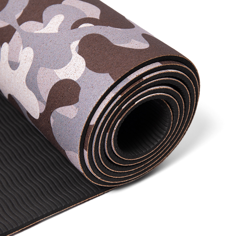 China Anti Fatigue Private Label Double Layer Light Weight Washable Yoga  Mat factory and manufacturers
